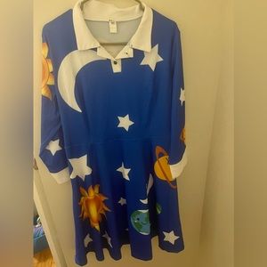 MISS FRIZZLE DRESS, SIZE XXL
